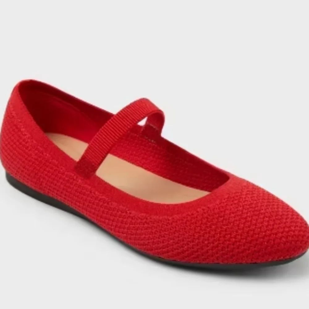 BRAND NEW TARYN CLAFT KNIT MARY JANE FLATS